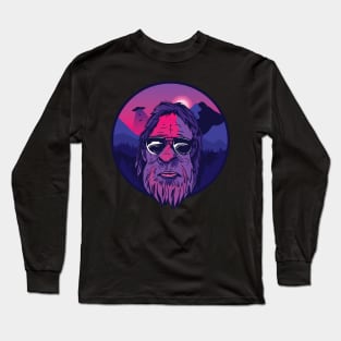 retro bigfoot Long Sleeve T-Shirt